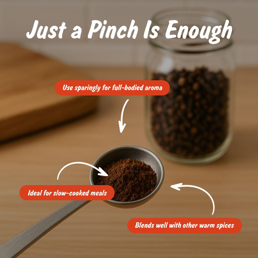 Spice Profile steam sterilized cloves maintain natural flavor intensity
