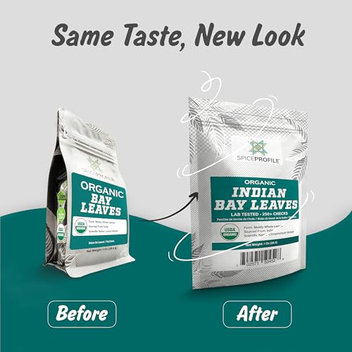 Spice Profile sustainable farming bay leaves; responsibly harvested for flavor.
