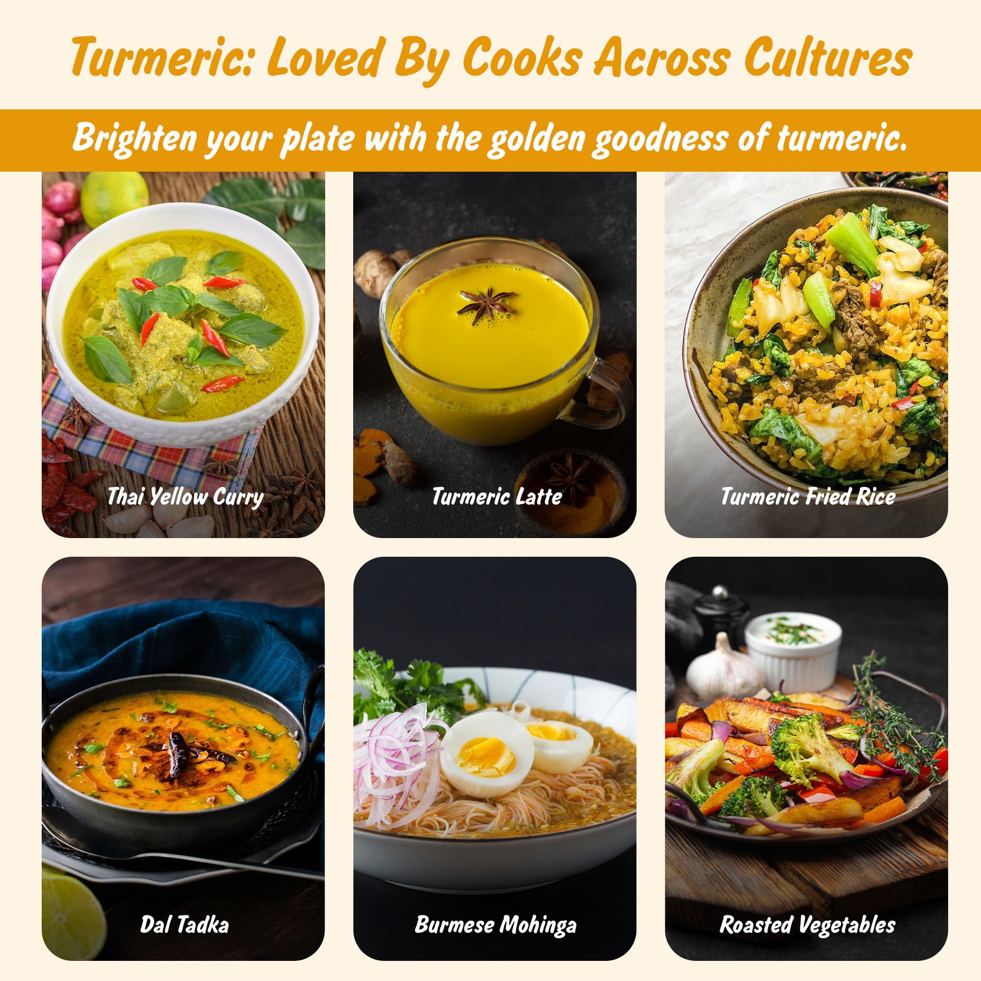 Spice Profile turmeric powder in golden milk photo conveys soothing aromatic experience