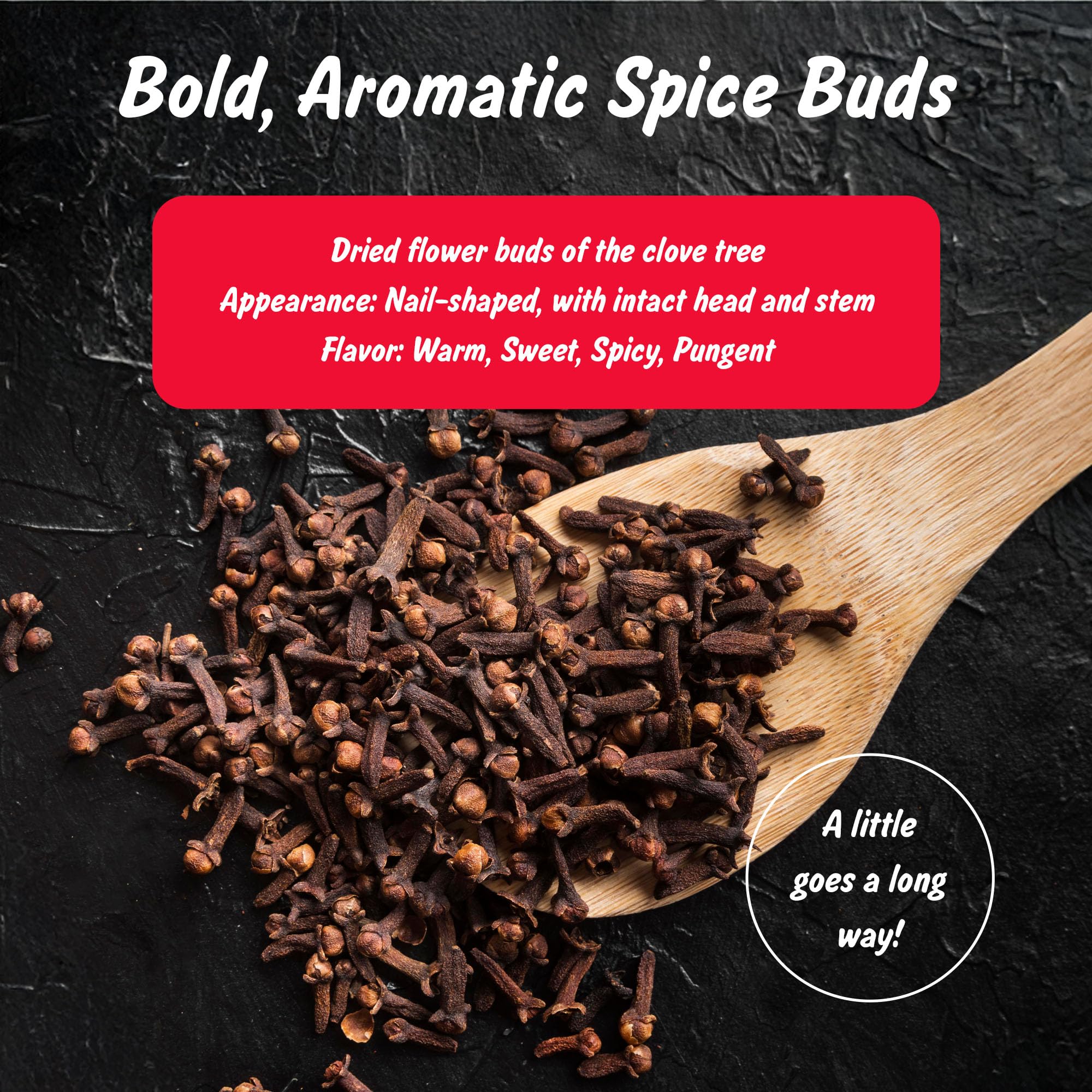 Spice Profile USDA Organic seal signals pure, pesticide-free cloves