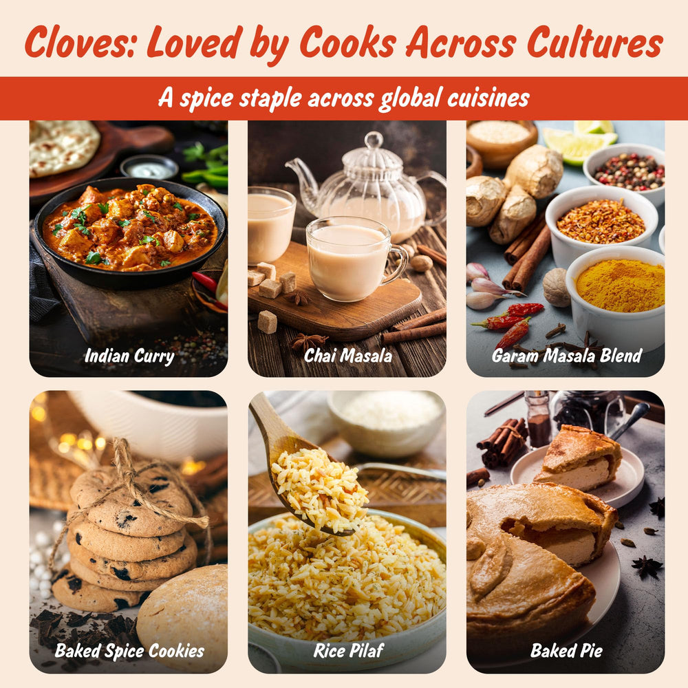 Spice Profile ideal for curries, teas, and festive desserts