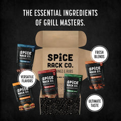 Spice Rack Co. Cajun Creole Rub adds spicy, vibrant flavor to meats.