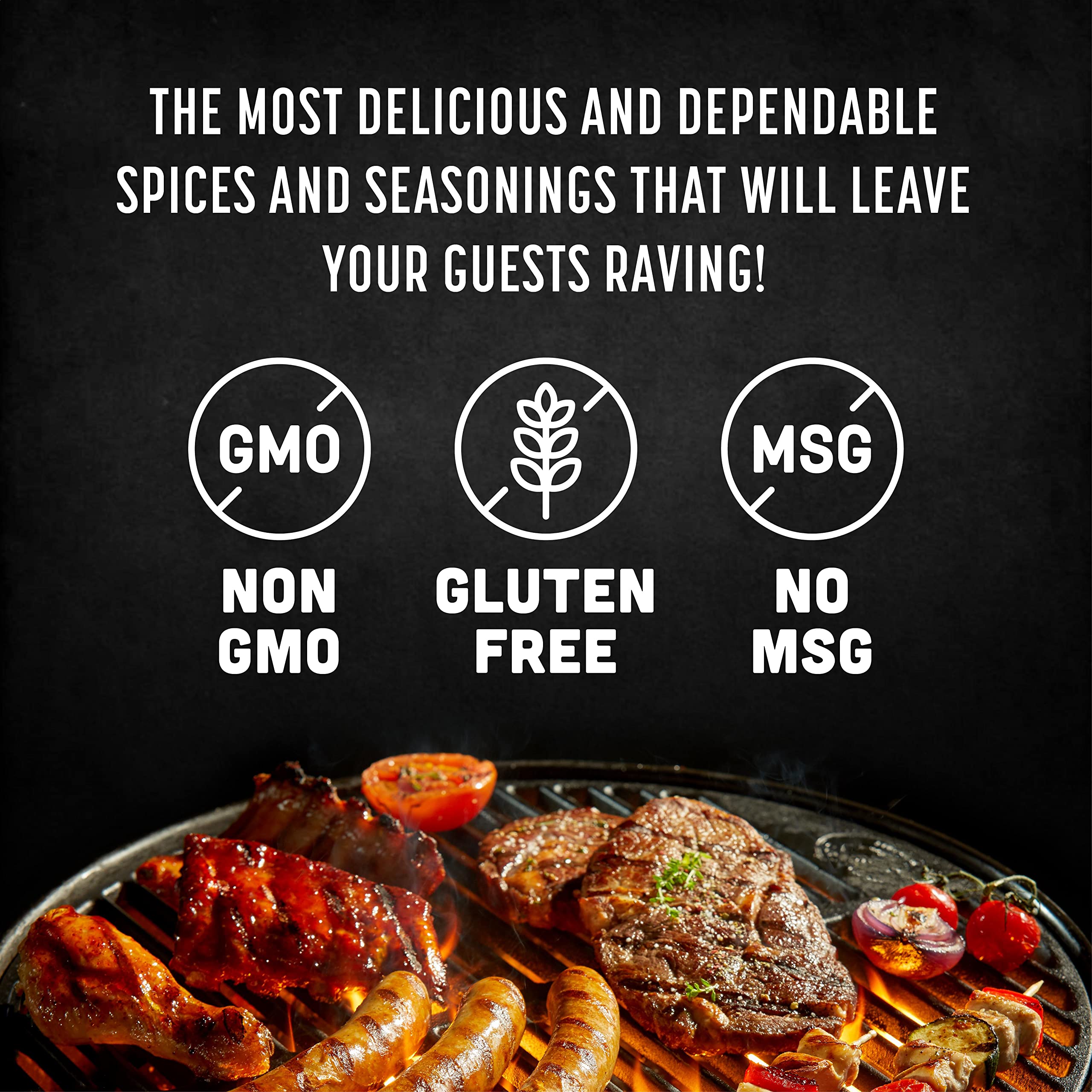 Spice Rack Co. Jamaican Jerk Rub delivers Caribbean heat for grilled dishes.