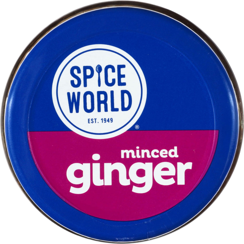 Spice World minced ginger ideal for marinades and sauces