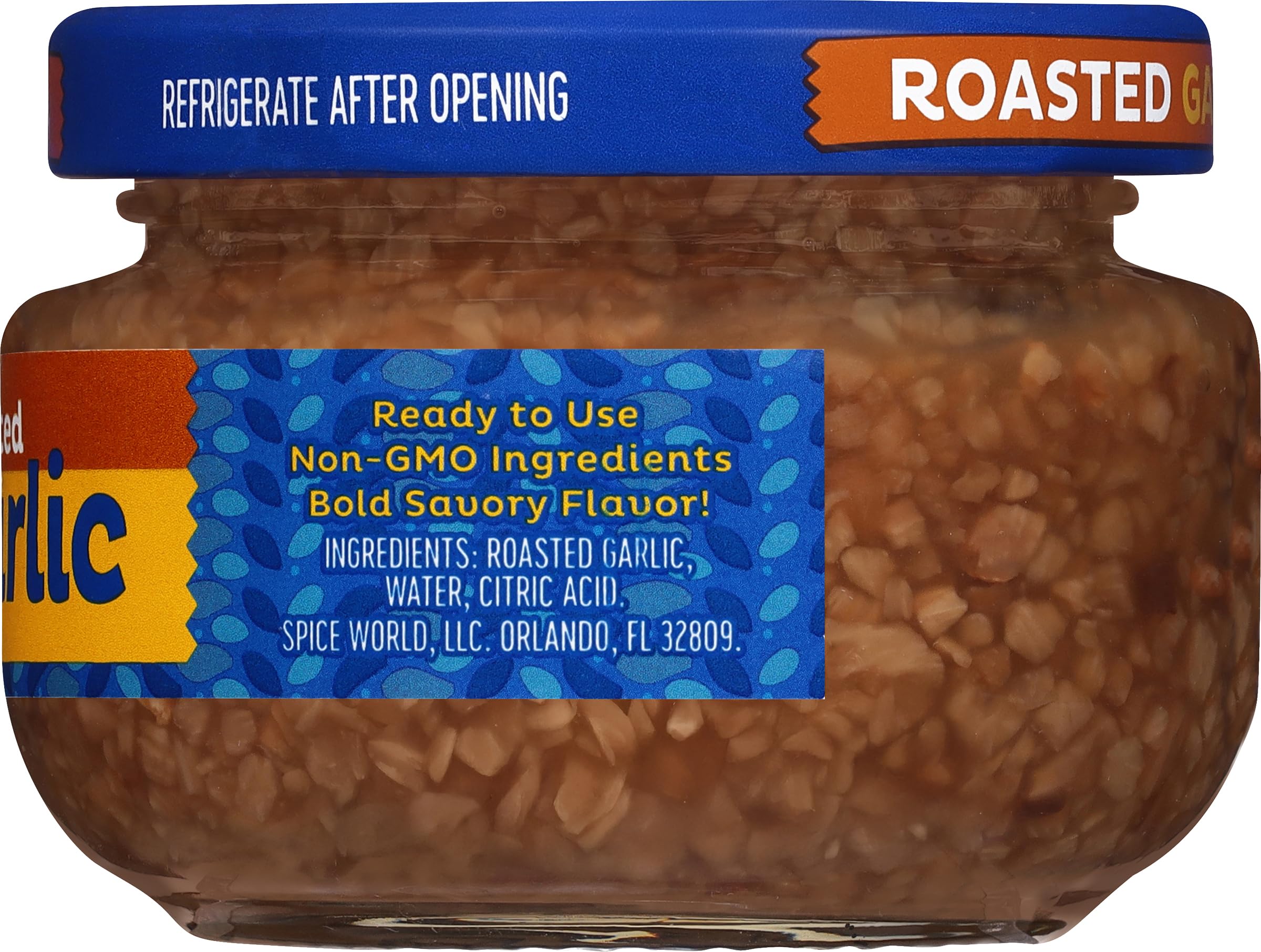 Spice World Roasted Minced Garlic makes garlic bread tastier