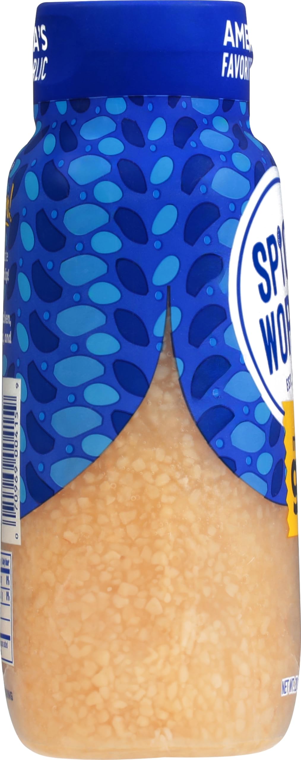 Spice World soup flavor boost from squeezable minced garlic.