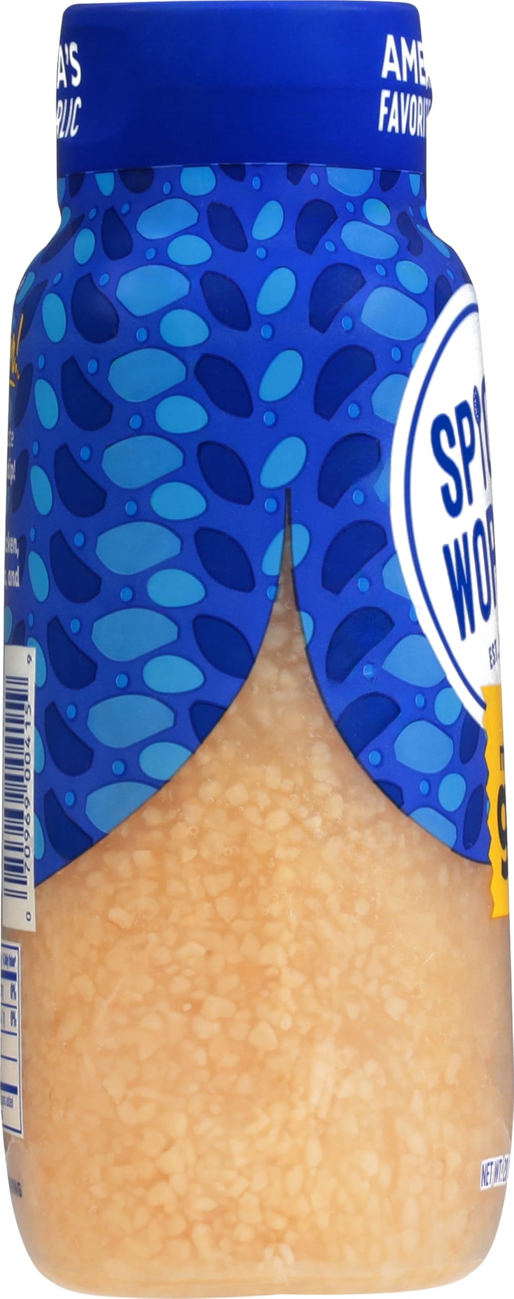 Spice World soup flavor boost from squeezable minced garlic.