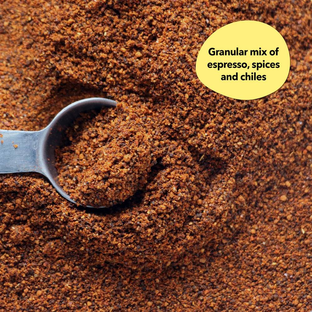 Spiceology Cowboy Crust Espresso Chile Seasoning on pork chops enhances savory sweetness and balance.
