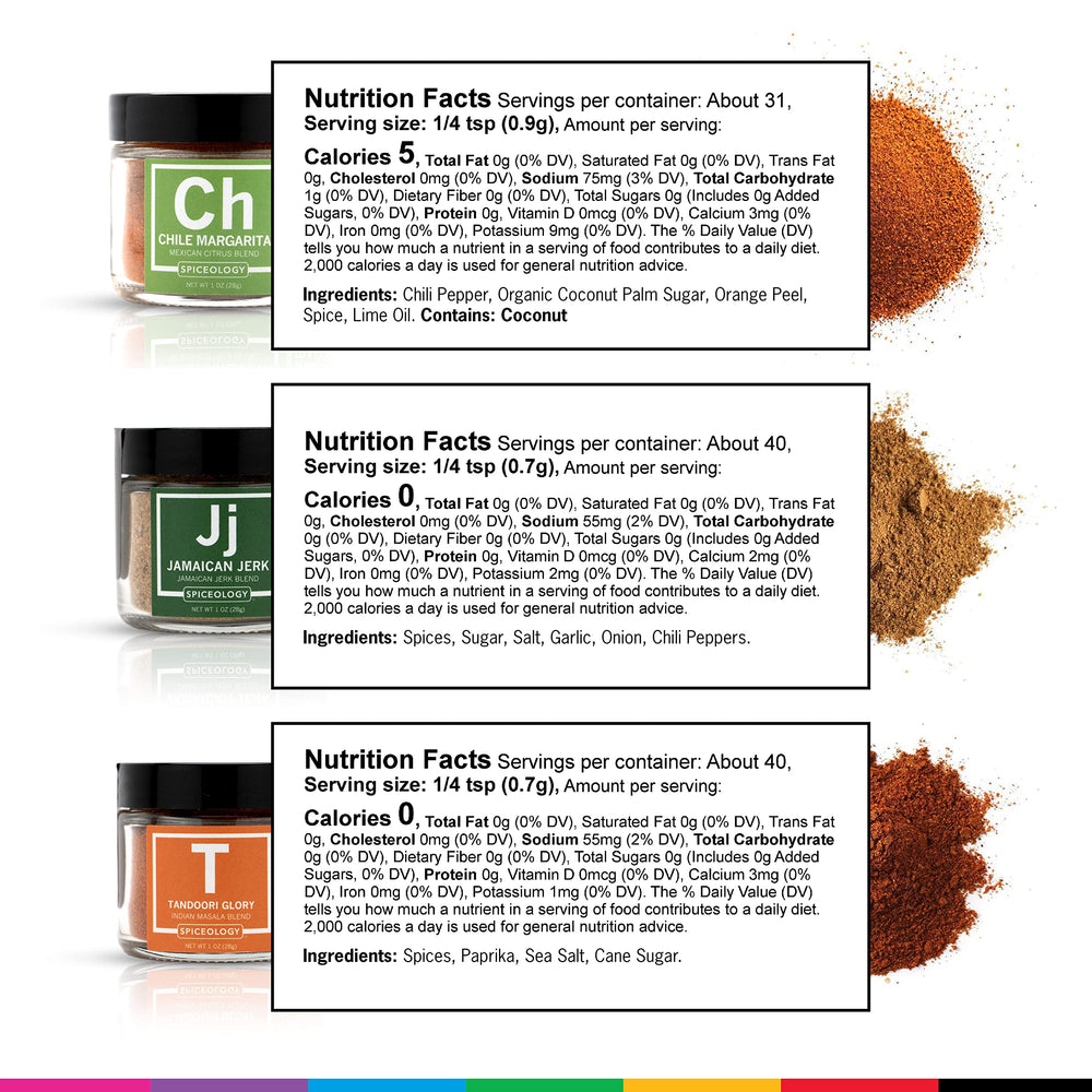 Global flavor rub varieties on display for food lovers