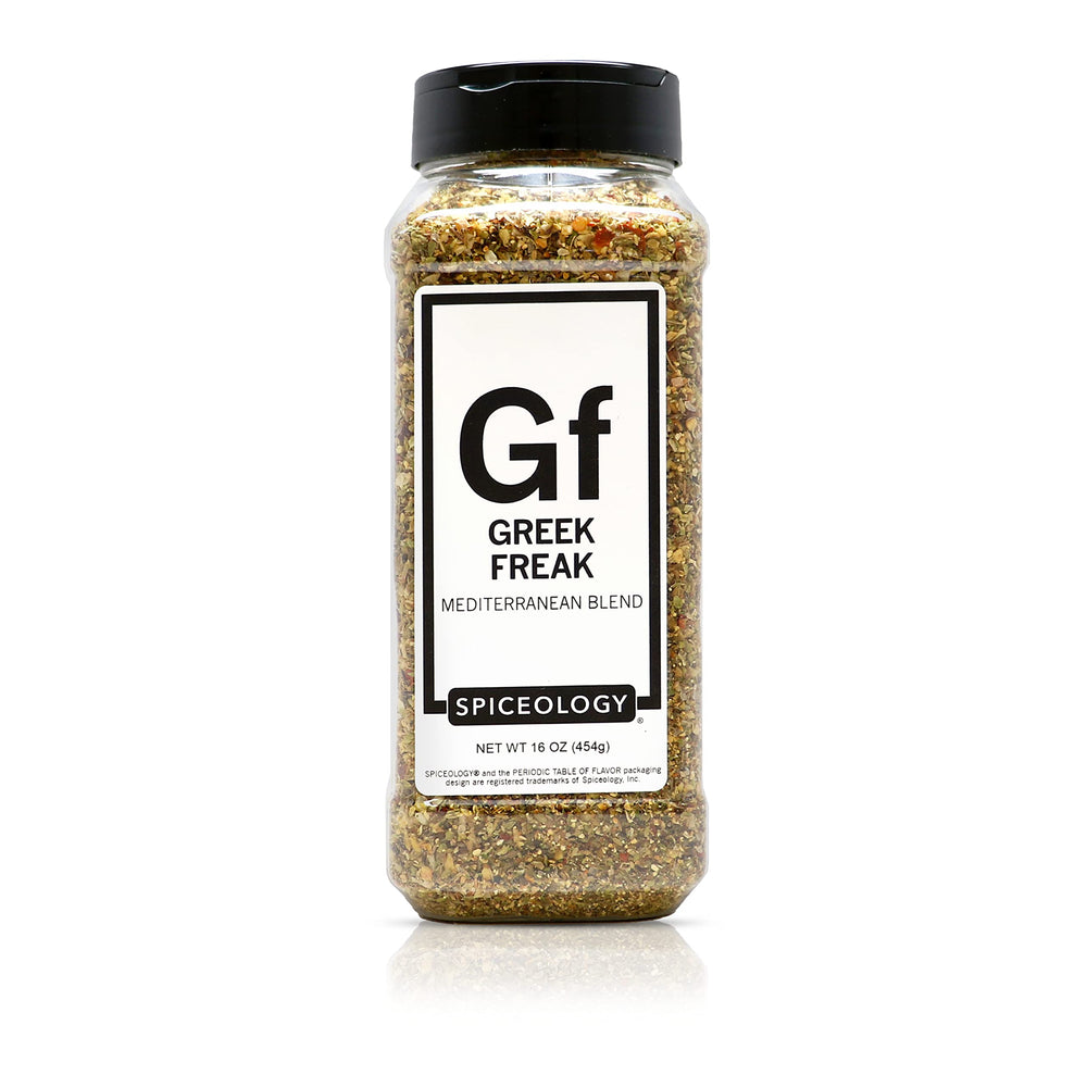 Spiceology Greek Freak bottle adds fresh Greek flavor to meals