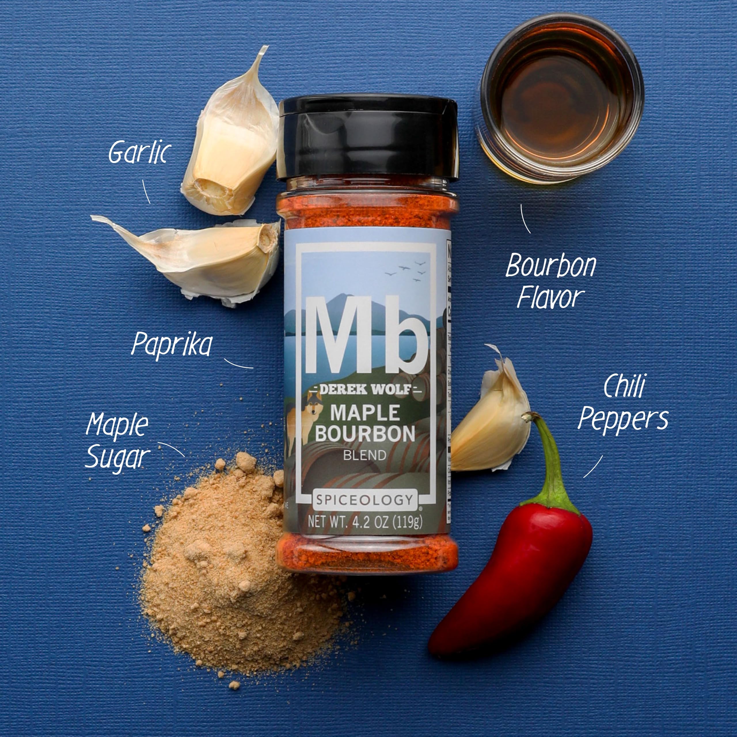 Maple Bourbon bacon seasoning to elevate crispy pork