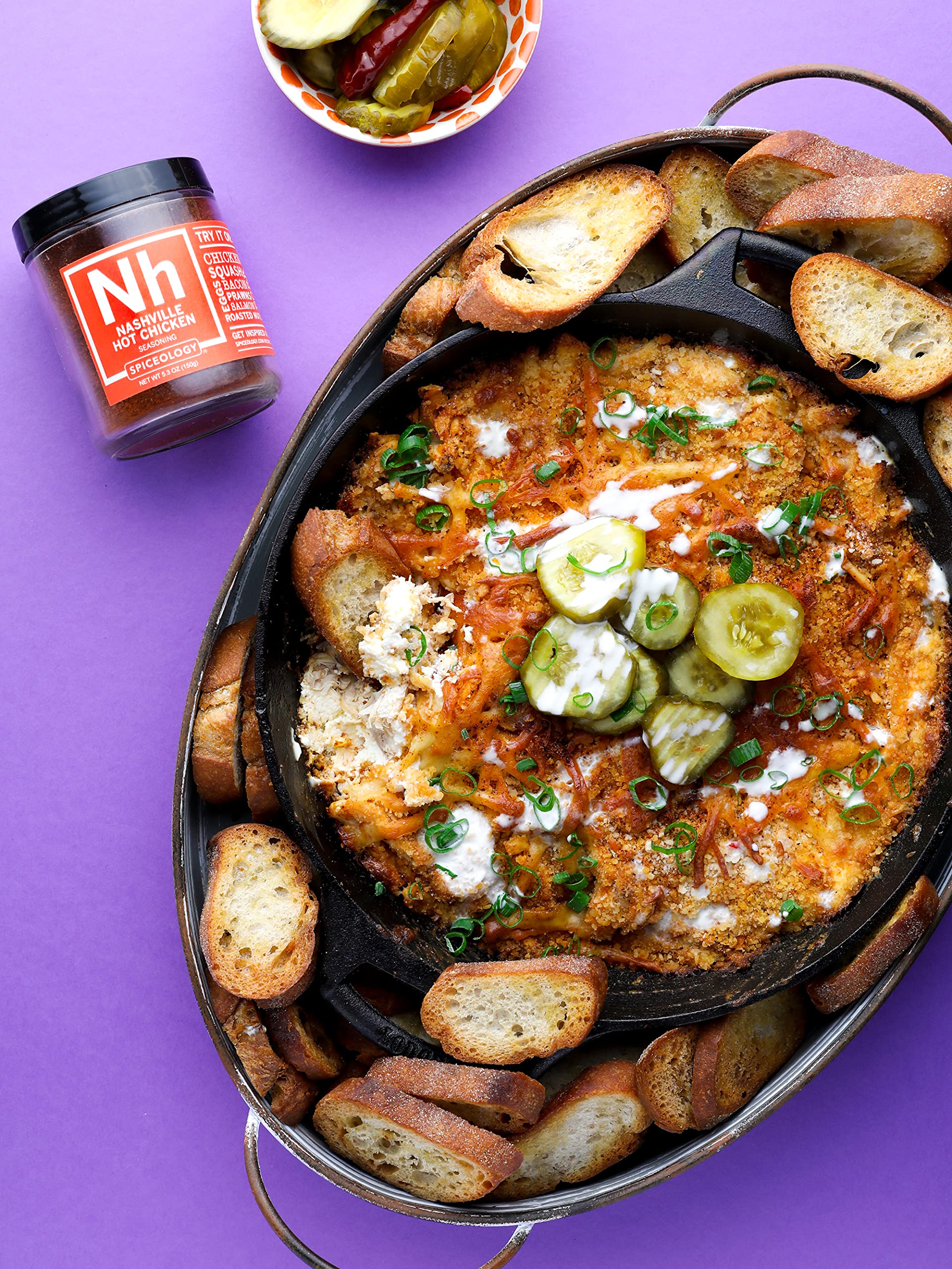 Spiceology Nashville Hot Chicken popcorn twist with bold heat