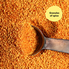 Spiceology Smoky Honey Habanero rub on nuts and butter for savory snacking