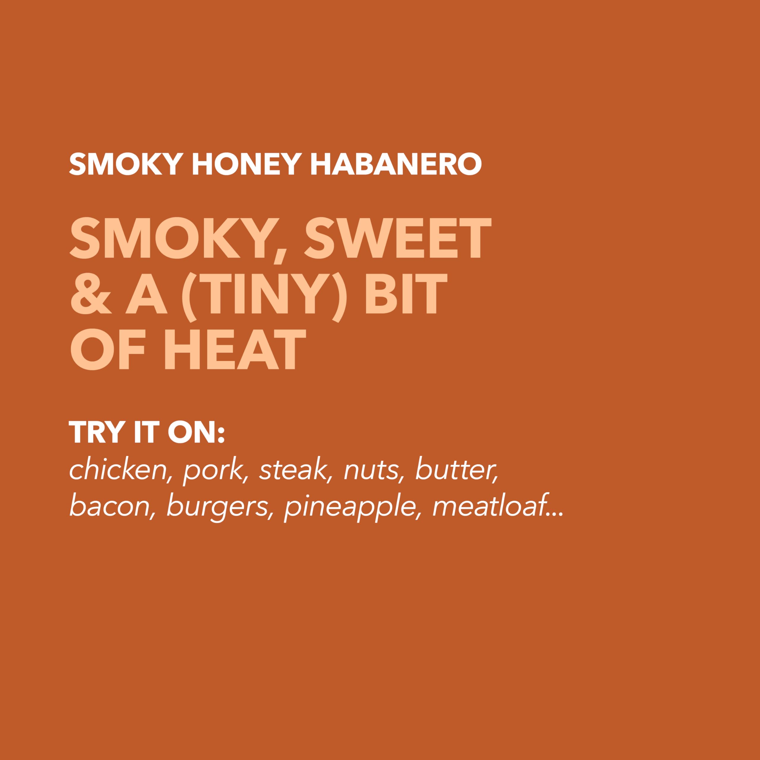 Spiceology Smoky Honey Habanero rub close-up reveals glossy rib crust