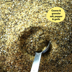 Spiceology SPG garlic granules showcase bold garlicky aroma for everyday seasoning.
