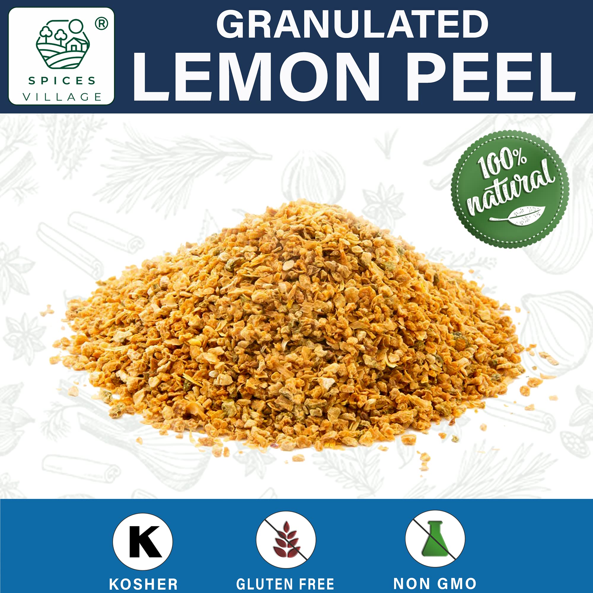Spices Village Kosher and gluten-free labeling supports diverse kitchens.