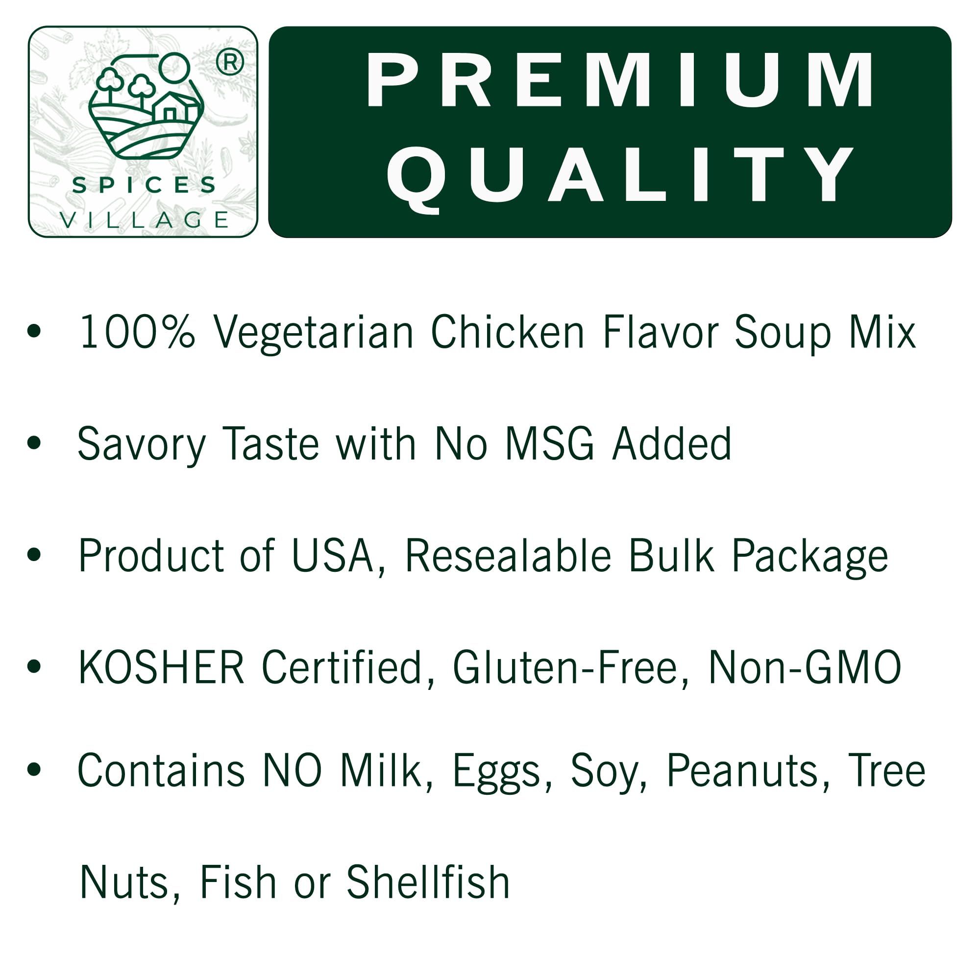 Spices Village vegetarian chicken flavor bowl highlighting savory ramen with vegetables