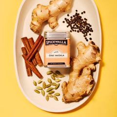 Spicewalla Masala Chai Spice ground for quick drink prep.