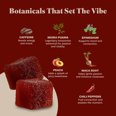 Spicy Cubes maca root muira puama ingredients hint for vitality.