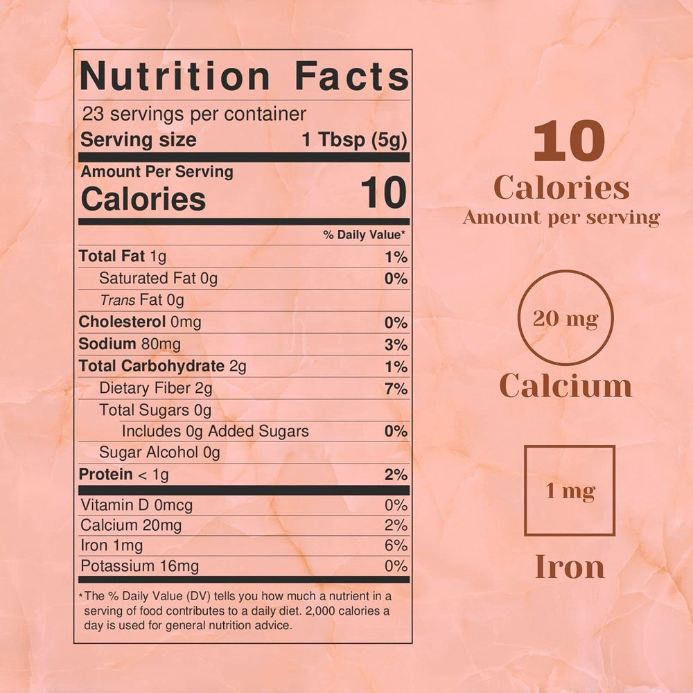SPICY ORGANIC Red Chili Powder packaging highlighting organic, non-GMO quality.
