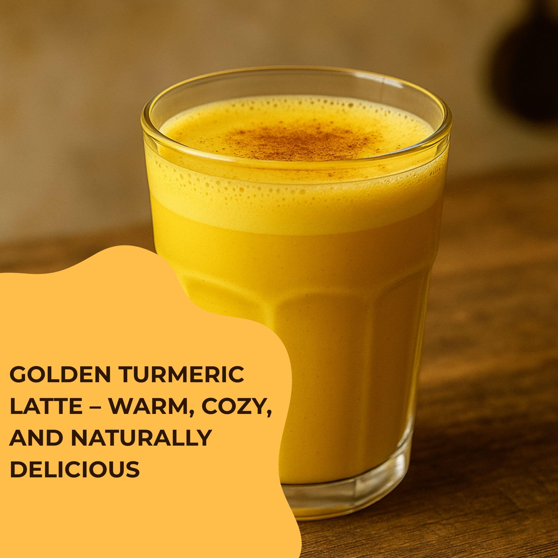 Spicy Organic turmeric powder on a kitchen counter beside spices for versatile cooking.