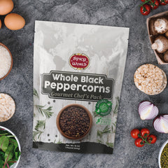 Spicy World peppercorns Vietnam-sourced for authentic spice notes.