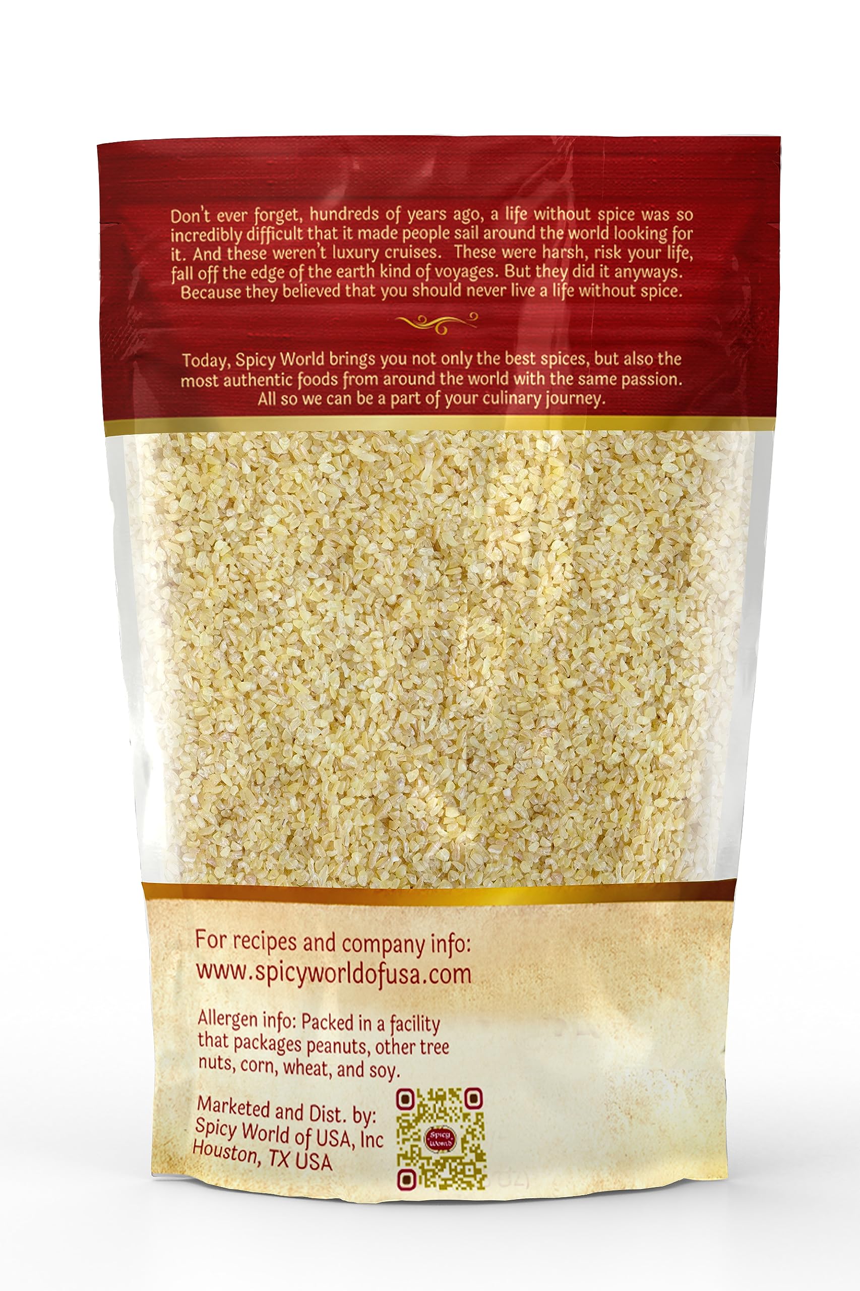 Spicy World bulgur-wheat-california-grown harvested from California farms