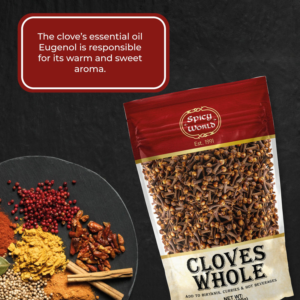 Spicy World cloves enhance pickles and curries with savory warmth