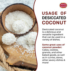 Spicy World coconut powder for smoothies adding tropical flavor
