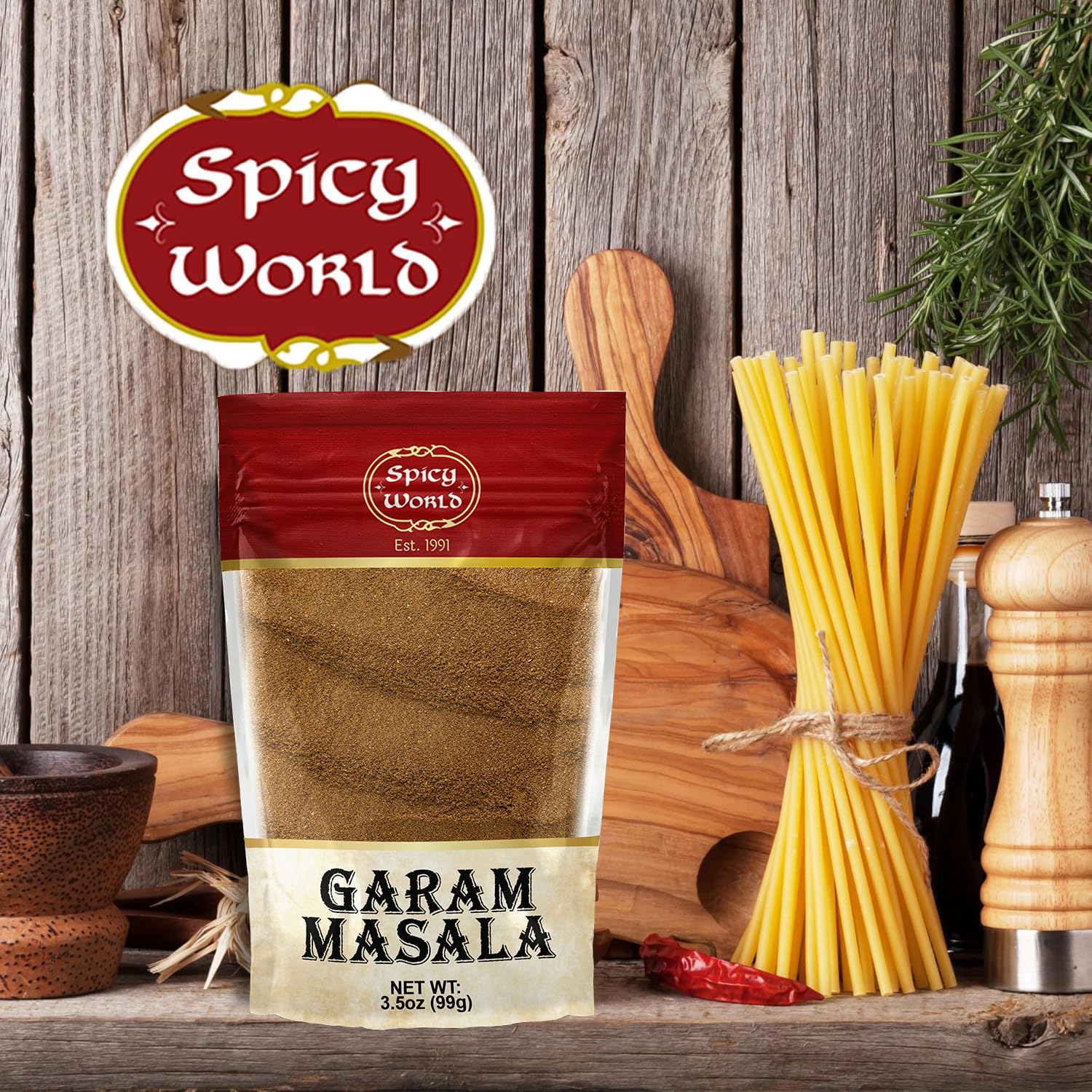 Spicy World Garam Masala finished dish ready for serving.