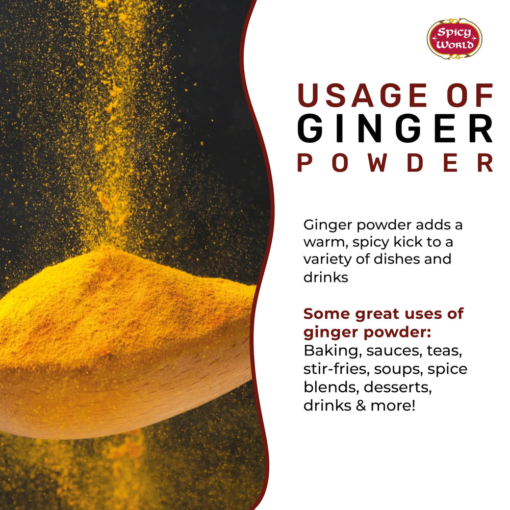 Cookies and cakes gain zing from Spicy World Ginger Powder.