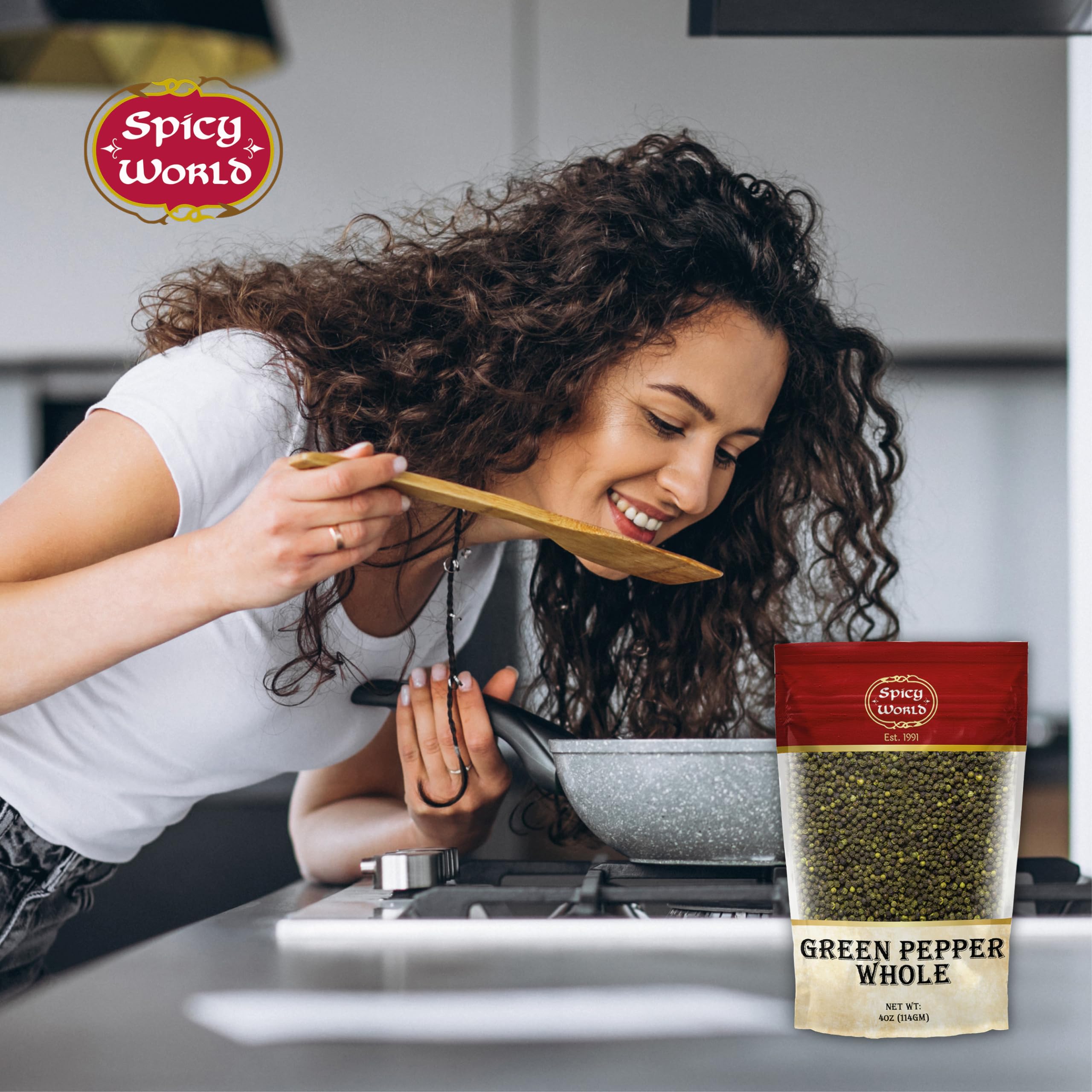 Spicy World pepper aroma enhances sauces, marinades, and seafood dishes