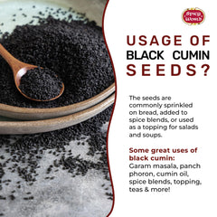 Spicy World Kalonji seeds signaling authentic Indian origin
