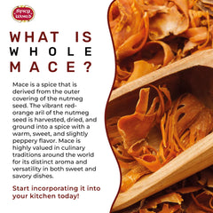 Spicy World Mace Whole bag ready for pantry storage and cooking.