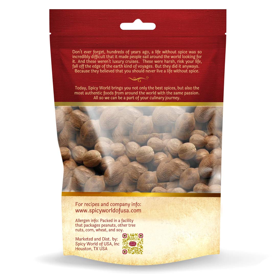 Spicy World Nutmeg Culinary Use ideas image inspires versatile kitchen spice.