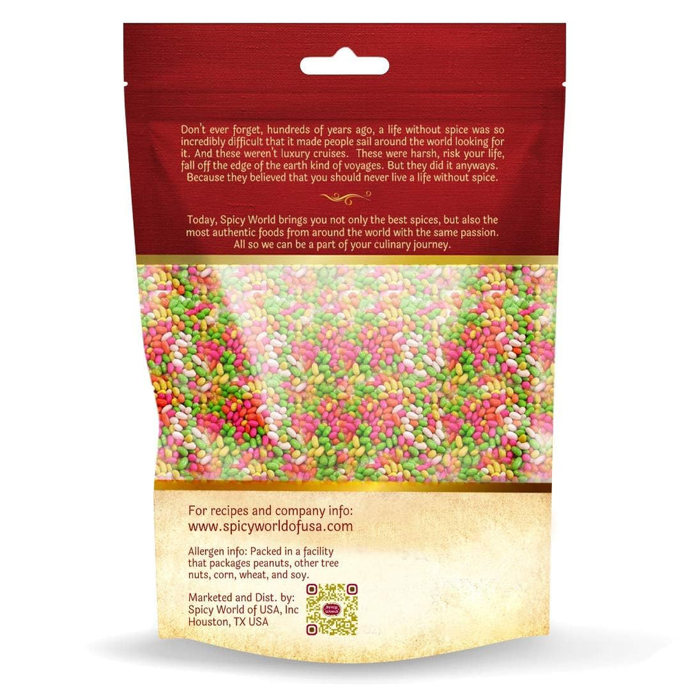 Spicy World packaging in reusable bag emphasizes freshness