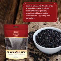 Resealable bag keeps Minnesota grown rice fresh for convenient meal prep