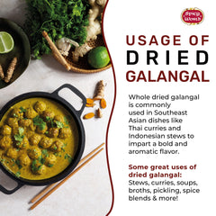 Tom Yum preparation using Spicy World galangal slices
