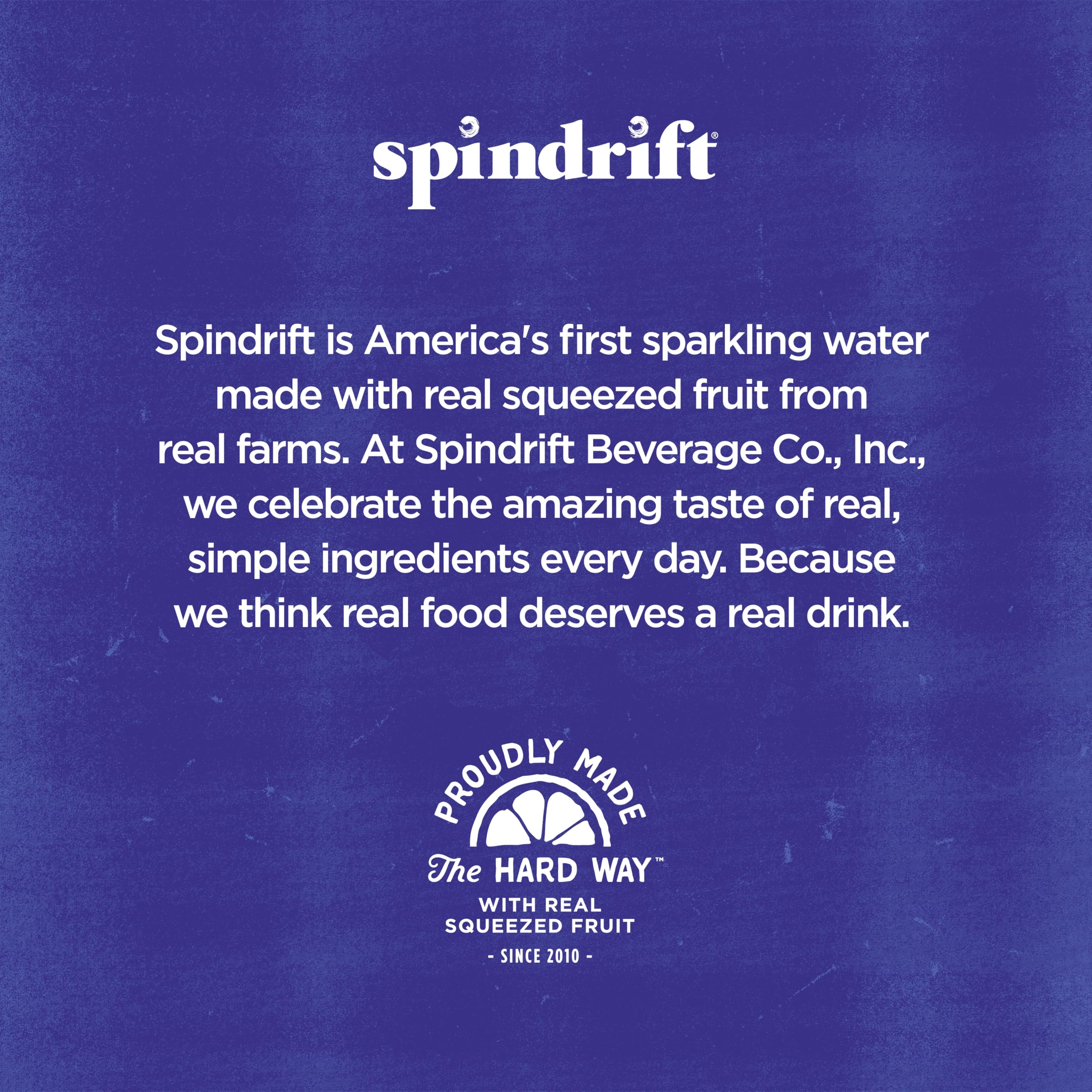 Spindrift fresh fruit close-up highlighting real squeezed fruit ingredients