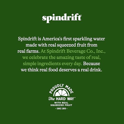 Spindrift Mocktail close-up of fruit juice beads in sparkling water.