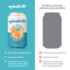 Spindrift Pineapple Sparkling Water 24-pack ready for gatherings.