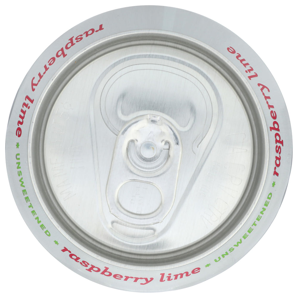 Spindrift Raspberry Lime glass with ice conveys a chilled, refreshing experience.