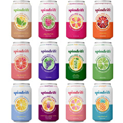 Spindrift ultimate variety pack can lineup for tastings and sharing
