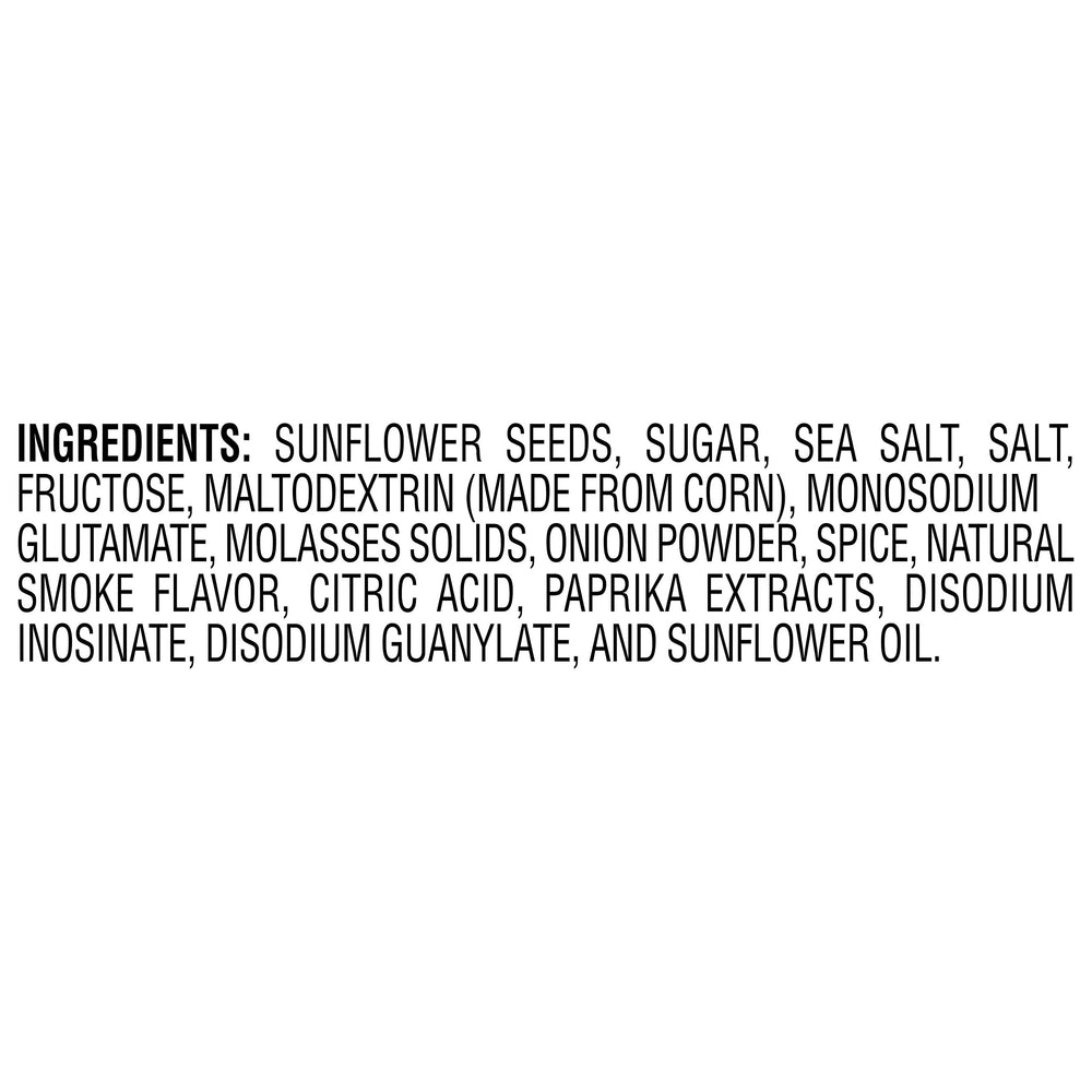 Spitz BBQ-flavored sunflower seeds on-the-go snack, ideal for travel.