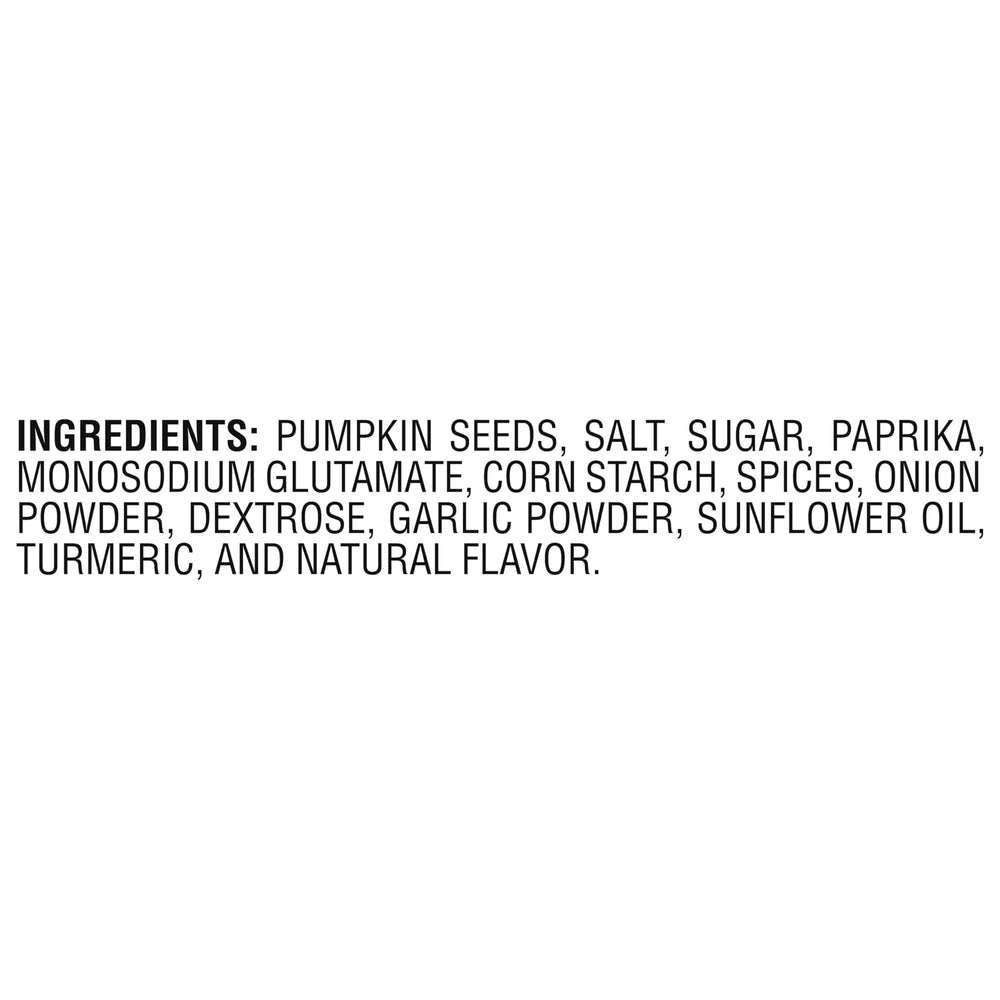 Spitz fire-roasted salted seeds deliver savory aroma and crunch.