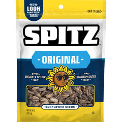 Spitz Sunflower Seeds Salted front-pack, ideal for on-the-go snacking.