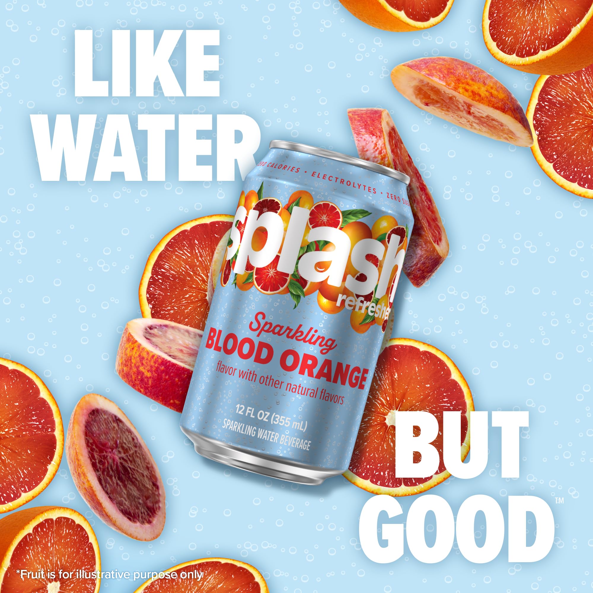 Eight-pack on shelf, convenient hydration option for busy days