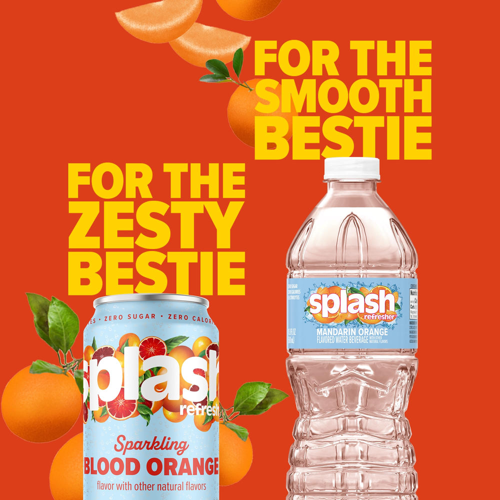 SPLASH REFRESHER bottle on the go ideal for workouts and daily use