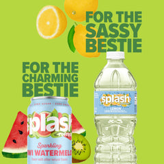 6-pack packaging of Splash Refresher Lemon for easy hydration anywhere