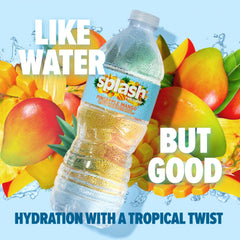 Splash Refresher Pineapple Mango bottle pour captures refreshing tropical taste.
